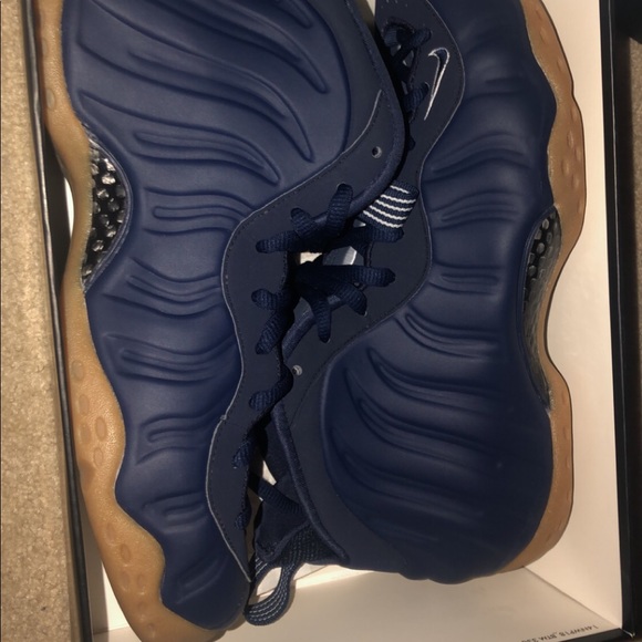 air foamposite one.   (midnight navy) - Picture 1 of 7
